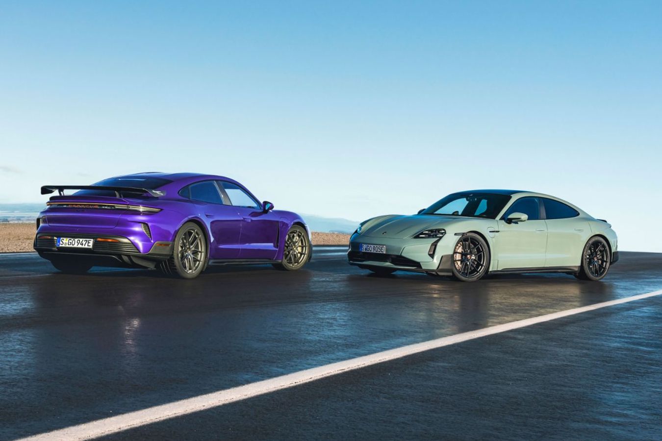 Taycan Turbo GT & GT Weissach: On the road, it's the ultimate electric shock!