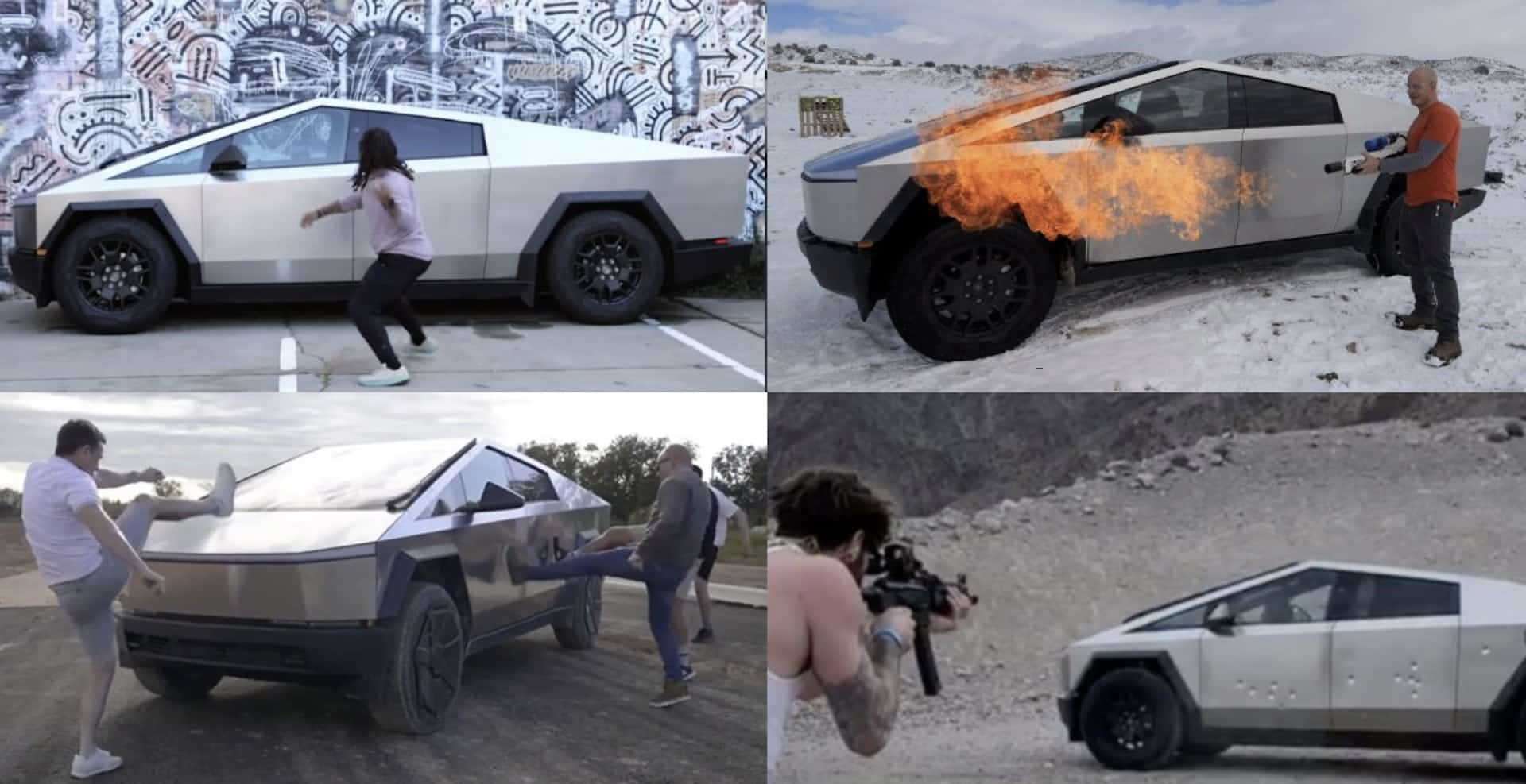 Stop torturing the Tesla Cybertruck!