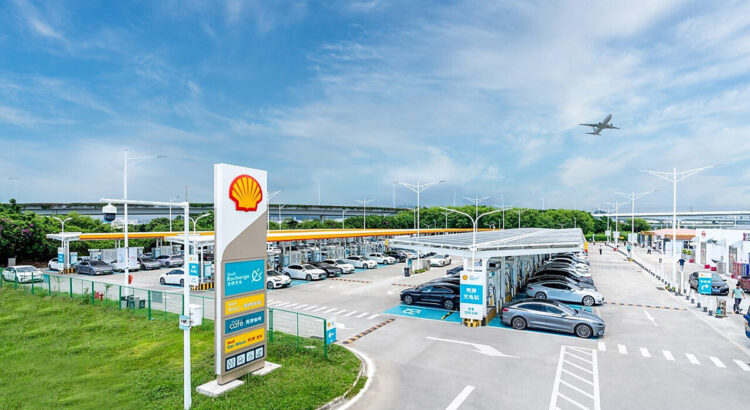 Shell: this station has 258 fast charging points!