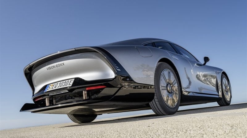 Aerodynamic work on the EQXX explains its record efficiency